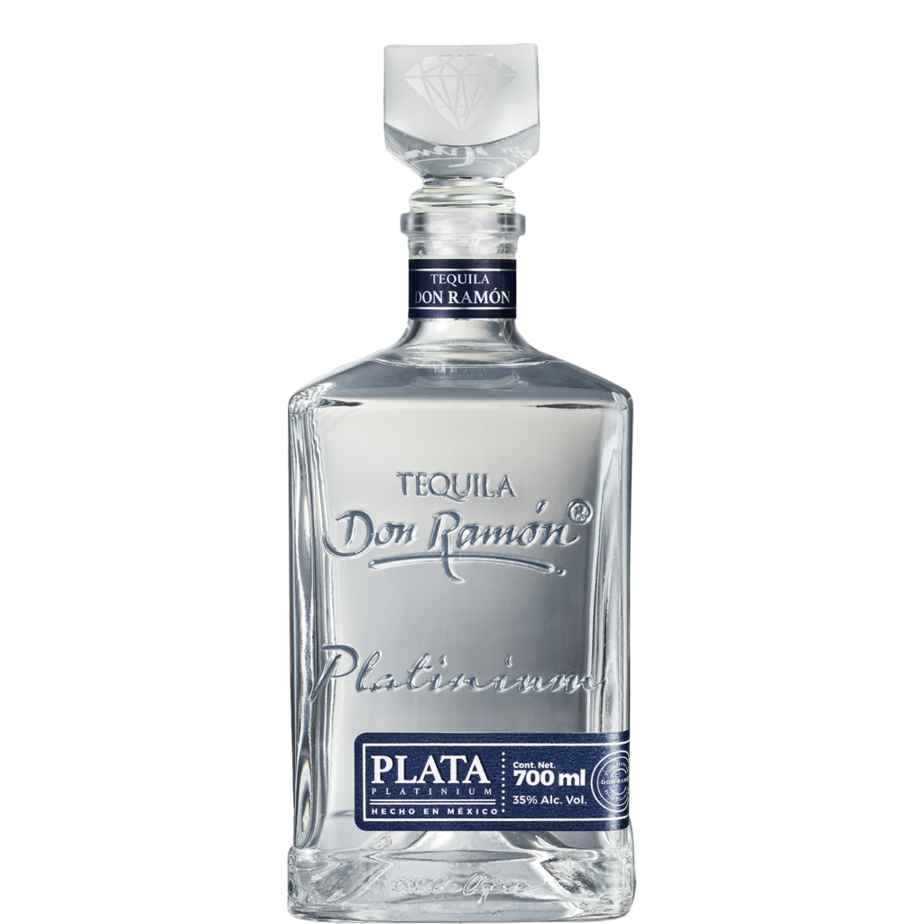 Butelka meksykańskiej tequili Casa Don Ramón Platinium Plata