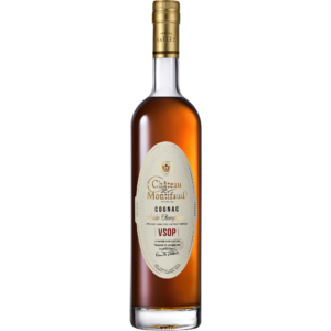 Francuski koniak Château de Montifaud VSOP Ariane Cognac z pudelkiem prezentowym