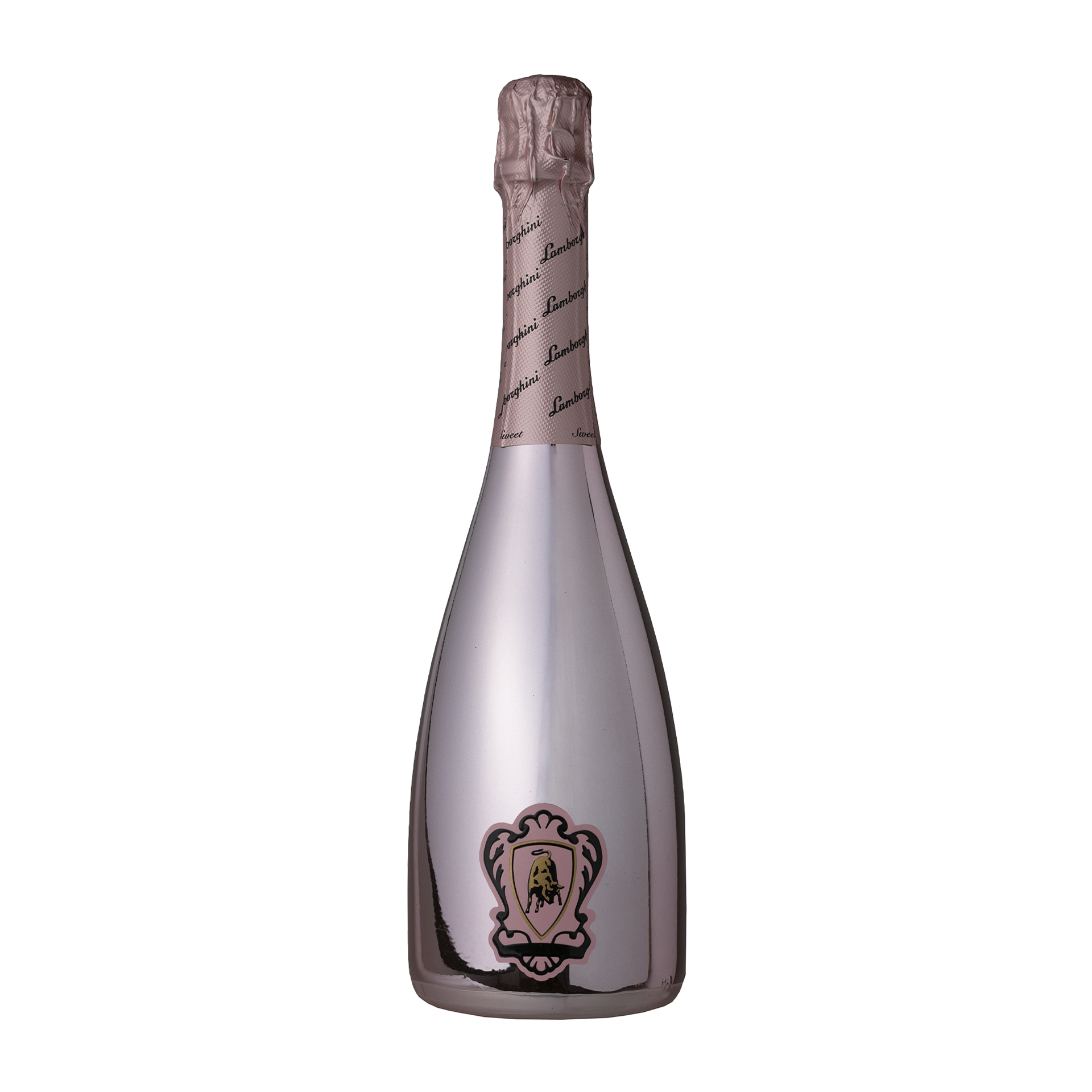 Butelka bezalkoholowego wina musującego Lamborghini Sparkling Rosé 0%