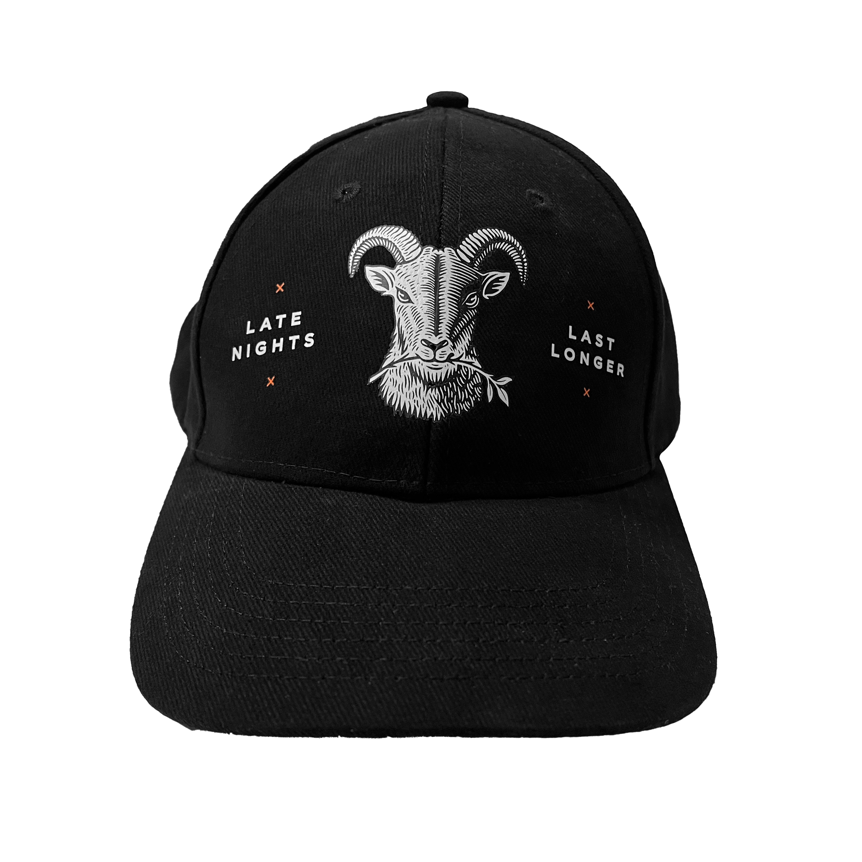 jumping goat baseball cap