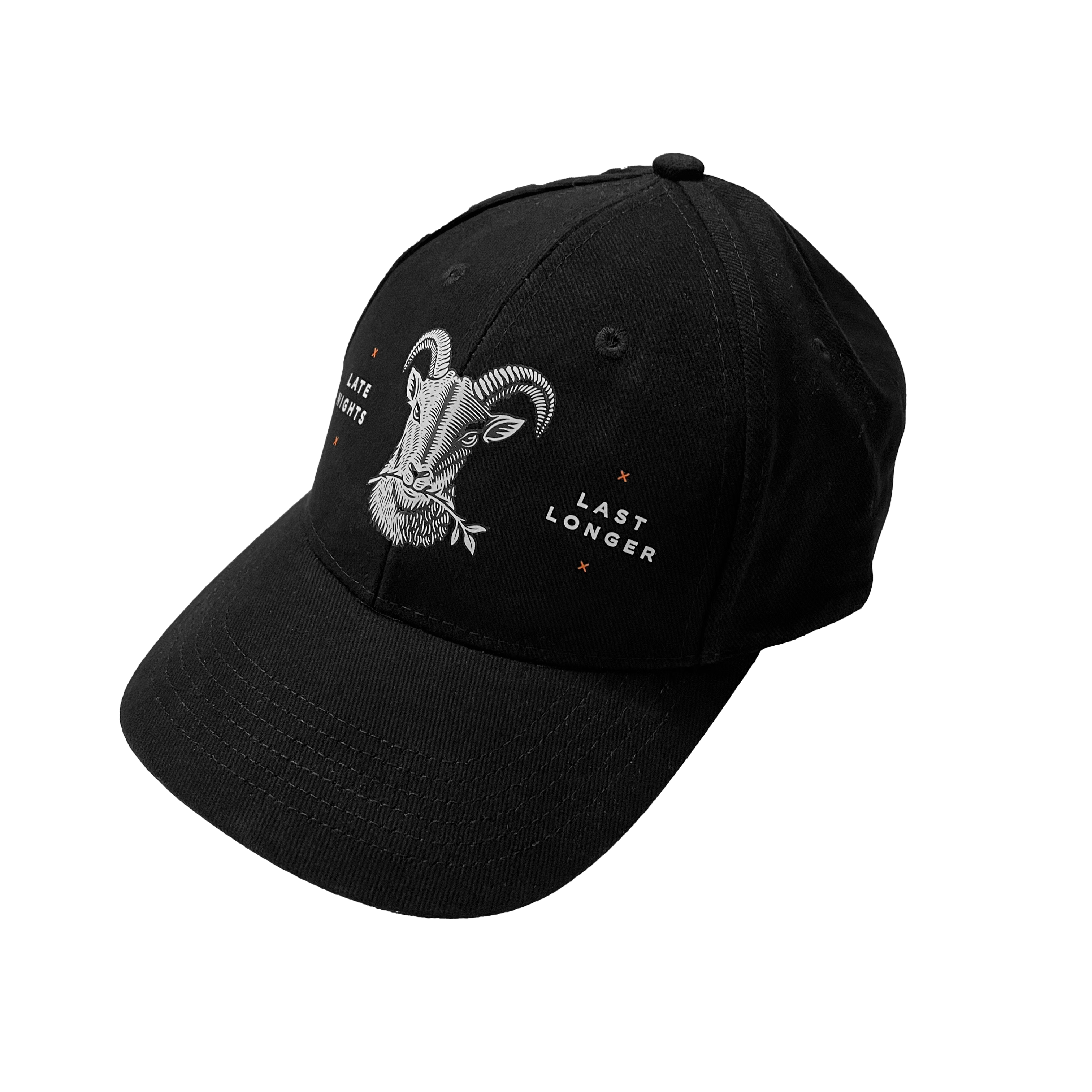 jumping goat baseball cap