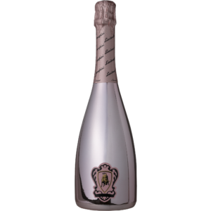 Bottle of non-alcoholic Lamborghini Sparkling Rosé 0% sparkling wine