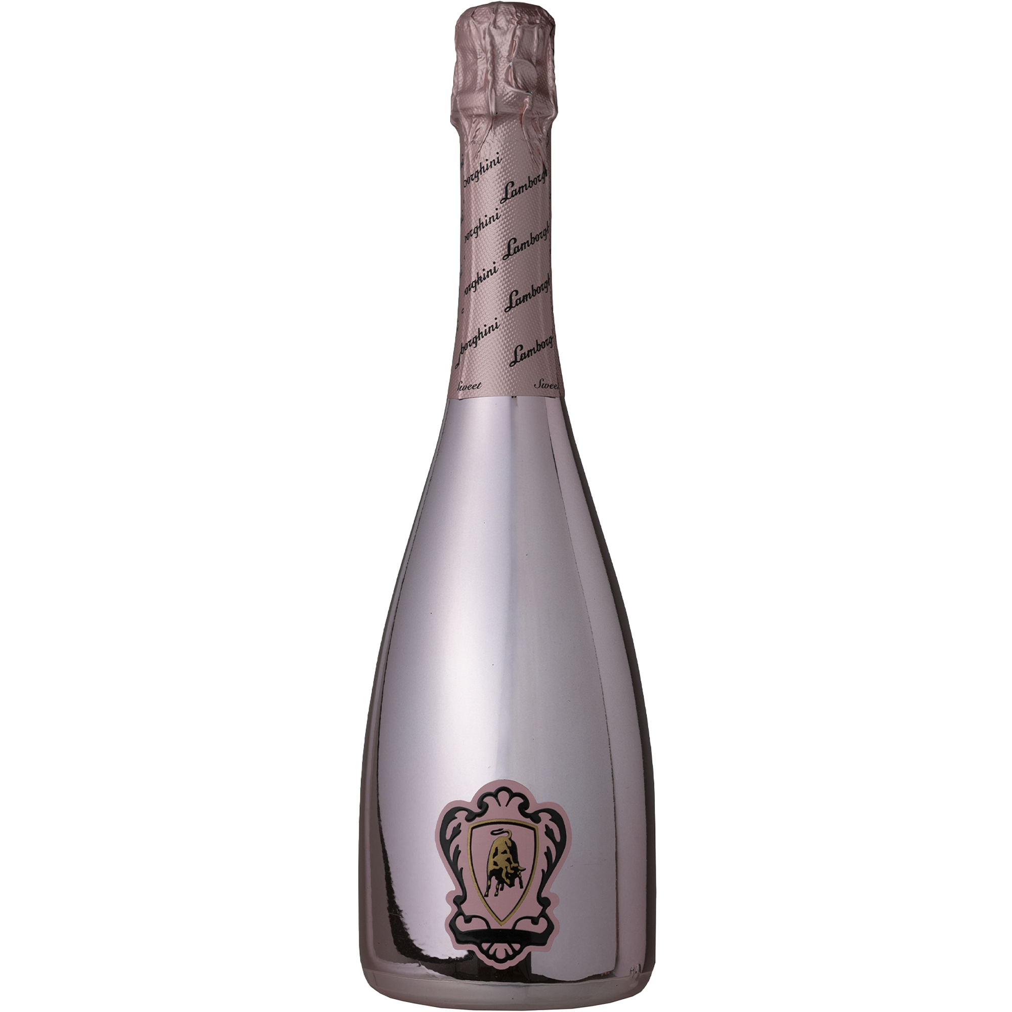 Butelka bezalkoholowego wina musującego Lamborghini Sparkling Rosé 0%