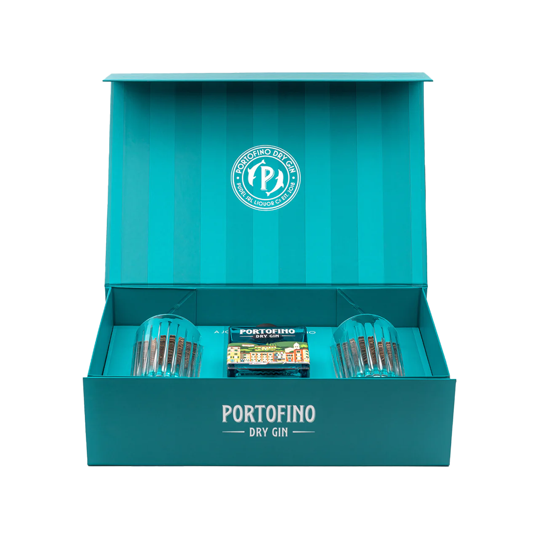 portofino dry gin gift set