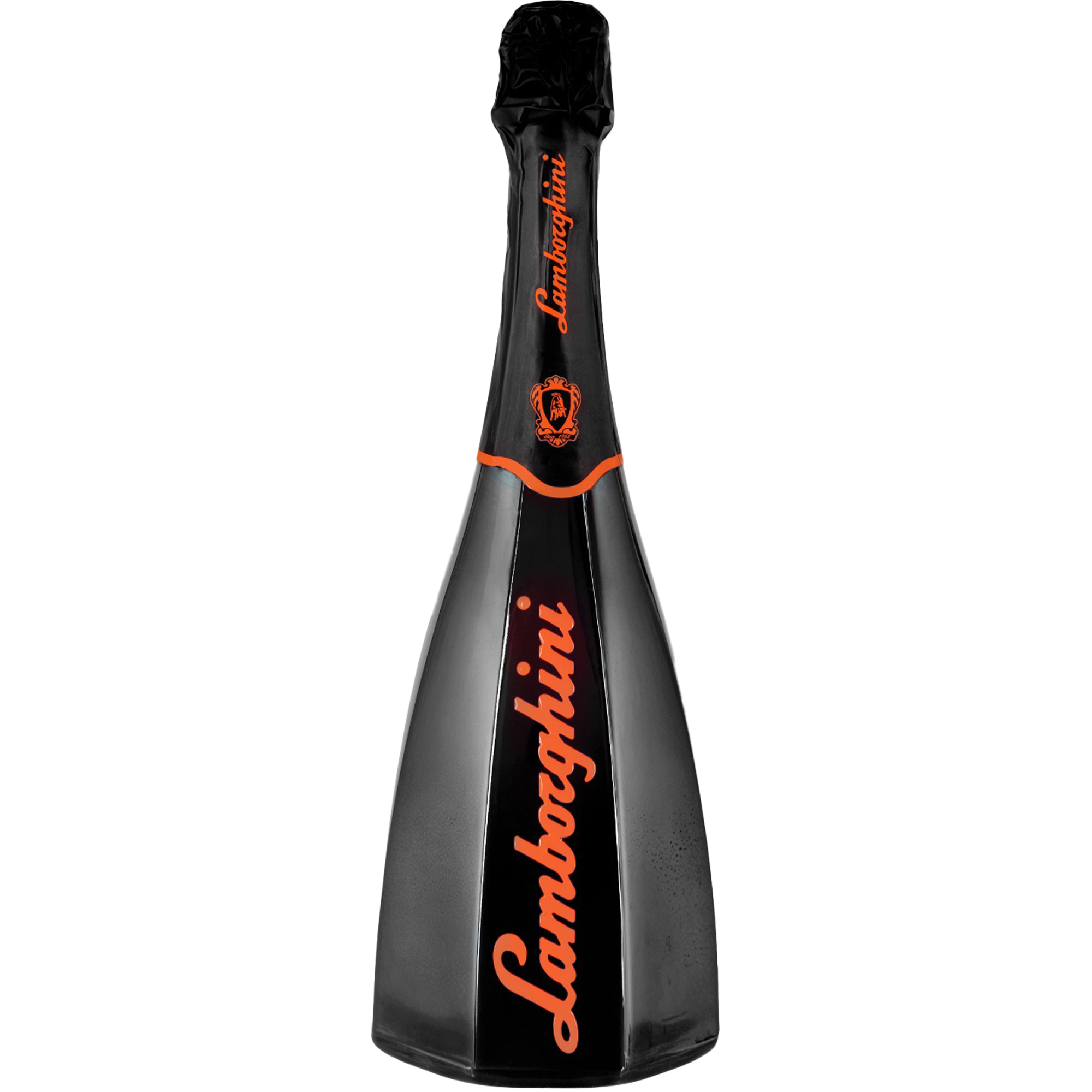 butelka Lamborghini Ottagonale Orange włoskie wino musujące