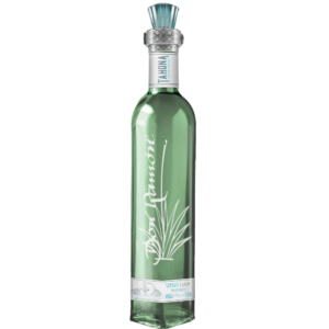 Smukła butelka przezroczystej Tequili Don Ramon Punta Diamante Tahona Silver