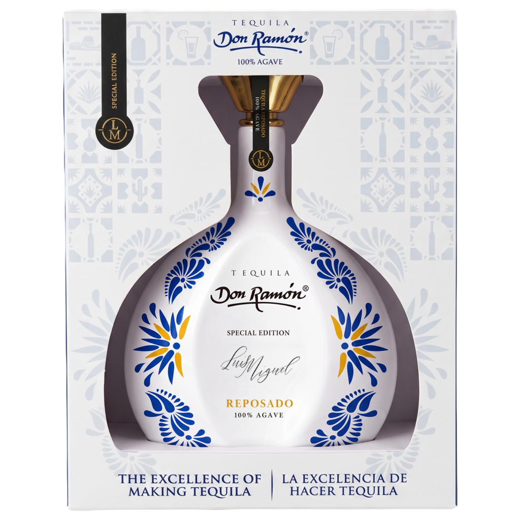 Ceramiczna butelka tequili Casa Don Ramón w wersji Reposado, edycja specjalna